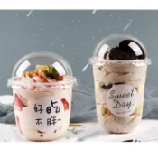 ☀孟玥購物☀波波杯 蛋糕杯 草莓杯 水果杯 馬林糖杯 千層蛋糕杯 蛋糕透明杯