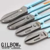 臺灣新百利#原裝進口GILBOW英國力確白鐵剪不銹鋼鐵皮剪刀鋼絲網剪刀