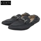 【DOKODEMO】Tod's Double T 樂福鞋，女士真皮鞋，黑色，34碼（二手）