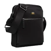 【Cerruti 1881】限量2折 頂級專櫃肩背包 全新專櫃展示品(黑色 6385N 送禮 男包)