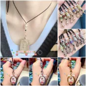 【現貨】鑲鑽快拆佛牌項鍊 多色佛牌鍊 可掛四面佛 象神 拉胡 狐仙 鬼王 古曼 符管 水晶 黃金 吊墜 開運招財鏈