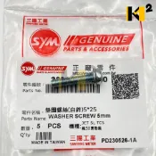 材料王⭐三陽 JET SL+ VIVO 全新迪爵 Z1 原廠 把手前蓋螺絲 5*25 93891-05025-00