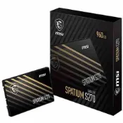 微星 MSI SPATIUM S270 480GB SATAIII 2.5吋 SSD