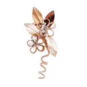 (店+)【鹿港窯】春仔花梅花胸針｜創新纏花工藝 生活美學展現獨特個性