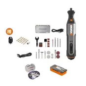 【WORX 威克士】8V 迷你鋰電刻磨機 WX106.1(無線電磨機 拋光 打磨機 切割機 無線刻磨機 雕刻機)