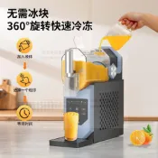 ZOZOF@沙冰機雪融機小型家用冷飲雪泥機冰沙機全自動清洗冰快速
