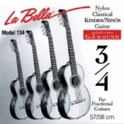 【他，在旅行】La Bella FG134 3/4 古典吉他專用弦