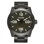 【NIXON】CORPORAL SS 曠野風潮時尚運動腕錶-鐵灰(A3462947)