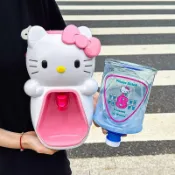 ✨臺灣出貨✨Hello Kitty新款迷你飲水機臺式8杯水卡通可愛桌面辦公室小飲水機