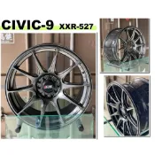 小亞車燈＊全新 HONDA 喜美9代 CIVIC9 CIVIC9代 K14 XXR 527 17吋 鋁圈 輪框 鈦黑色