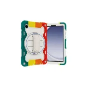 (店+)適用三星Tab A8 A7 T500背帶防摔平板殼三星A9 8.7旋轉支架保護殼