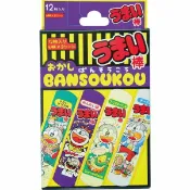 震撼日式精品百貨 【震撼精品百貨】Bansoukou _Umaibo~日本 美味棒玉米濃湯急救繃帶 OK繃 M 12入*10617