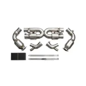 (店+)【YGAUTO】Fi 保時捷 991.1/991.2 Turbo 80mm 13-19 終極版 排氣管 當派 芭蕉頭段