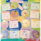 ☆二手☆巧連智 幼幼版 2012年9月號 ～2013年8月號 共12片DVD+兩片CD☆保存良好☆