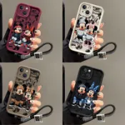 情侶款奇奇妮妮  OPPO A6S A3X A5X A6X AX5 AX7 加厚 卡通 防摔 全包 手機殼