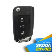 【2M2】2014 SKODA Yeti 斯柯達汽車 一鍵啟動 摺疊鑰匙 智能感應鑰匙 汽車鑰匙 新增拷貝