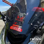 反光屋FKW SMAX S妹 YAMAHA 山葉 S-MAX 機車車型貼紙 機車反光貼紙 設計師手繪款 車型貼 機車貼紙
