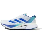 (店+)【adidas 愛迪達】JR2731 adidas Adizero Boston 12 舒適輕盈減震防滑耐磨支撐跑步鞋 男女同款 白藍色 愛迪達女鞋 運動鞋女 女鞋 愛迪達男鞋 男運動鞋 男鞋