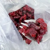 美國 切片蔓越莓乾 蔓越莓 果乾零食 堅果塔雪Q餅牛軋糖材料  200g (分裝)
