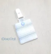 唯小伊手作＊漸層藍紋＊平安符袋/護身符袋/香火袋＊可愛＊客製