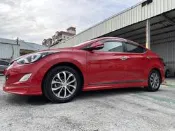☆╮益群汽車╭☆特價出清14年現代ELANTRA 1.8EX版 極光頭尾燈 升級空力套件