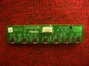 46吋數位液晶電視 按鍵板 PE0482A-4 ( 東芝 新禾 TOSHIBA  46X3000G ) 拆機良品.