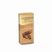 [昇恆昌宅配網] Godiva CHOCOISTE PEARLS CAPPU GODIVA｜經典鐵盒卡布其諾牛奶巧克力豆
