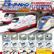 扭蛋本社 正版 日本Tarlin新幹線列車模型N700S 微型火車軌道拼裝玩具扭蛋 盒玩 潮玩 轉蛋