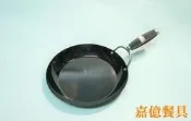 ~嘉億餐具~台灣製飛機牌手柄琺瑯平底鐵易潔鍋尺1(33CM) 炒菜鍋炒鍋平底鐵鍋平底鍋開店營業廚房用品過年餐具餐飲備品