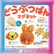 【M.M小舖】『現貨』 Kenelephant 轉蛋 扭蛋 磁鐵 動物麵包磁鐵 麵包 動物 生物 全4款