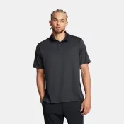 【UNDER ARMOUR】短袖上衣 男 POLO衫 歐規 PERFORMANCE 3.0 黑 1377377-007