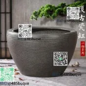 陶瓷魚缸古法生態養魚缸陽臺小水池庭院老式大水缸大號睡蓮荷花缸