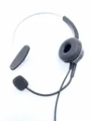 仟晉資訊有限公司 RJ9頭戴式電話耳機麥克風 專業型電話耳麥總機客服專用電話耳機
