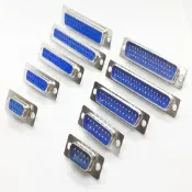 D型接頭 DB15P 焊線式 公/母頭 D-SUB接頭 -10入/包 (含稅)【佑齊企業 iCmore】