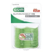 【DOKODEMO】SUNSTAR G・U・M（高露潔）牙線棒＆牙籤 Y字型 30支