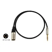 【小新樂器館】Stander MC-200M-2 平衡式喇叭線 5公尺 TRS 6.3mm (公) to XLR (公)