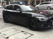 【A-252】18吋鋁圈 類RAYS G25 5孔114 5孔100 5孔112 5孔108 BMW 116i 實裝圖