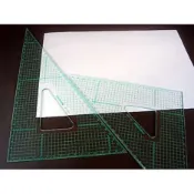台灣恰得美 CHARTMATE  231MTR 鋼緣切割三角板 (一組2支 A+B)