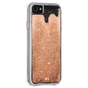 【CASE-MATE】美國 Case-Mate iPhone SE 第三代 第二代 Waterfall 亮粉瀑布防摔手機保護殼 - 金色