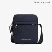【Tommy Hilfiger】標誌迷你記者包_藍色
