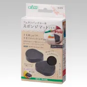 (店+)【YUBU】clover 可樂牌 日本製 羊毛氈 戳針專用海綿墊 迷你 附托盤 58-614