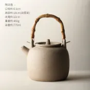 九土日式雙層陶泥爐日式炭爐紅泥茶爐橄欖碳爐小火爐煮茶壺茶道零配禪意功夫陶瓷茶具桌上炭爐和式炭爐茶藝酒精爐PJR0049