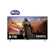 【BenQ 明基】65吋 MiniLED 量子點遊戲Google液晶電視 J65-770