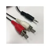 (店+)易控王 2.5mm 單音 to 紅白RCA 5米 (30-228-01)