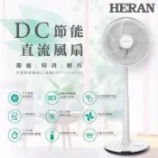 代購免運【HERAN 禾聯】14吋智慧觸控變頻7葉片DC風扇(HDF-14A8NH)