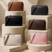 【Michael Kors】MK 女生 側背包 防刮皮革 拉鍊 方包 斜背包 相機包(多色可挑 女包)