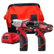 ''微利良品'' Milwaukee 米沃奇 M12BPP2B-202B 12V M12 BPD+BID雙主機套裝