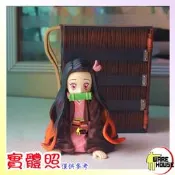 ￥儲藏室￥港版鬼滅之刃GK箱子超Q灶門彌豆子禰豆子灶門禰豆子裝箱PVC首辦公仔磨形擺見禮務