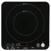 Metis 日本 dretec DI-217 超小型 迷你 IH爐 電磁爐 桌上型 5段火力 5段保溫 1000W 磁吸電源線 日本必買代購