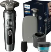 及時雨 生活好物選品 Philips SP9841/32 Shaver Series 9000 Prestige 乾濕兩用電動刮鬍刀 清洗艙組 鉻色